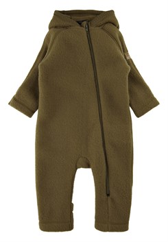 Mikk-Line merino wool suit w/ears - Beech